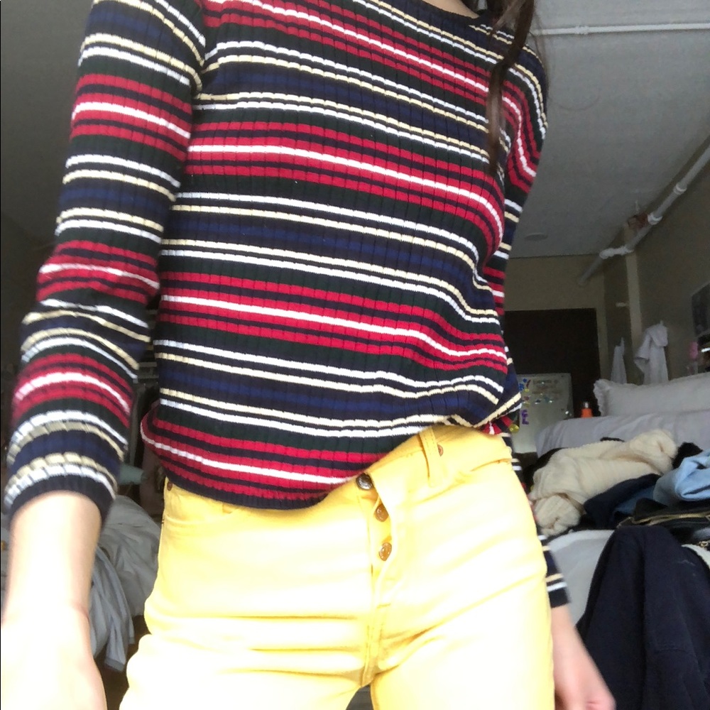 Vintage striped Talbots sweater
